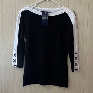 NWT chaps shirt size S